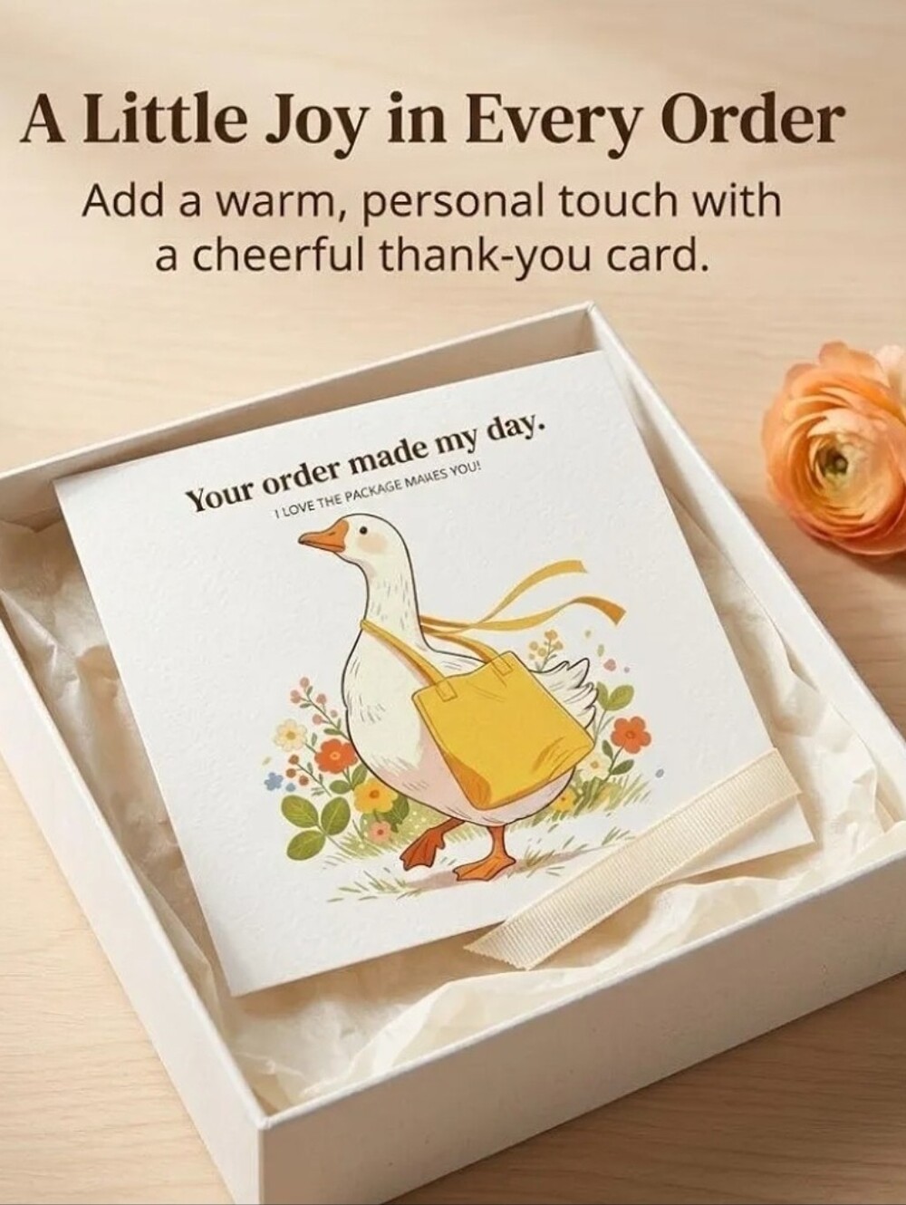Thank You Cards, Set Of 40 - Picture 2 of 4